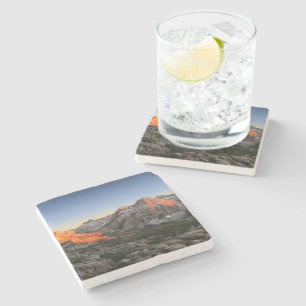 Evolution Lake / Valley Sunset - Sierra Stone Coaster