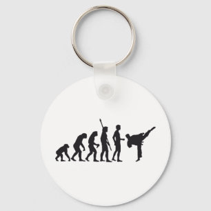evolution martial arts key ring