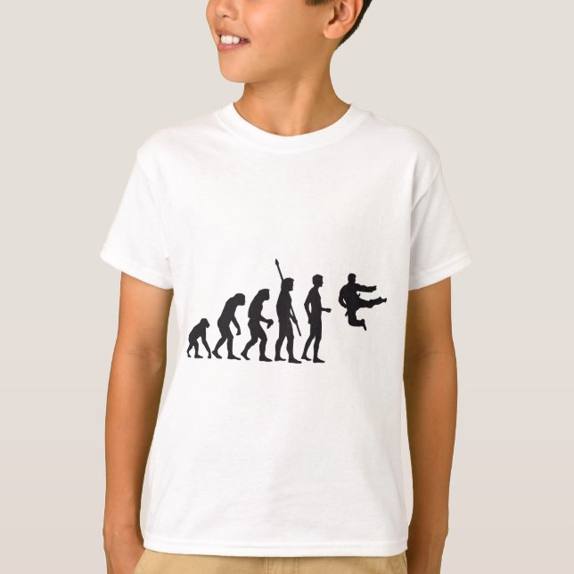 evolution martial arts T-Shirt (Front)