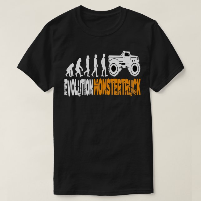Evolution Monster Truck 2 T-Shirt (Design Front)