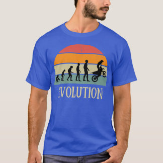 Evolution motocross gift enduro humor moto cross  T-Shirt