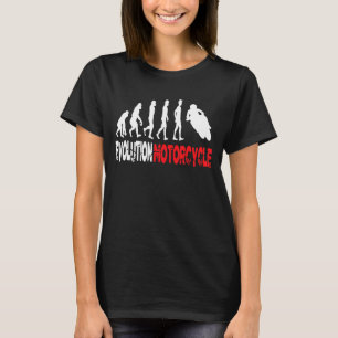 Evolution Motorcycle  Emotorcycle Ebike Motorcycli T-Shirt