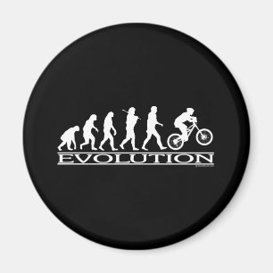 Evolution - Mt Biking Magnet