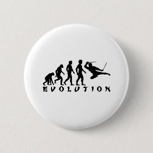 evolution Ninja 6 Cm Round Badge