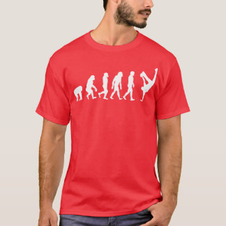 Evolution of a breakdancer Funny Dancing gift T-Shirt