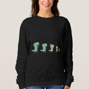 Evolution of a Chicken   Sweatshirt