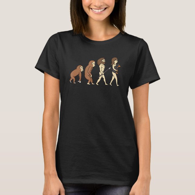 Evolution Of A Dachshund Dog T-Shirt (Front)