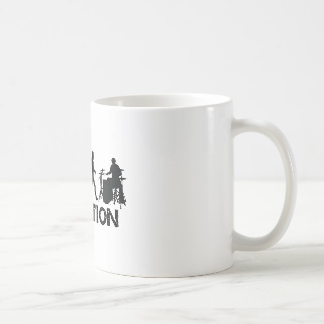 Evolution of a Drummer Coffee Mug (Right)