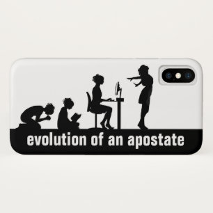 "Evolution of an Apostate" iPhone X Case