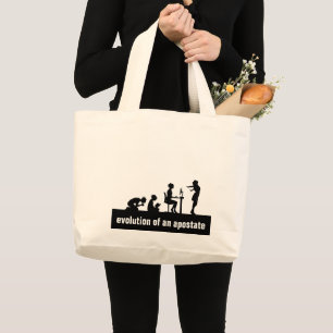 "Evolution of an Apostate" Tote Bag
