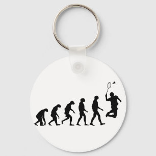 Evolution of Badminton Key Ring