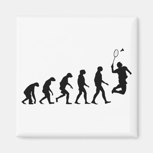 Evolution of Badminton Magnet (Front)