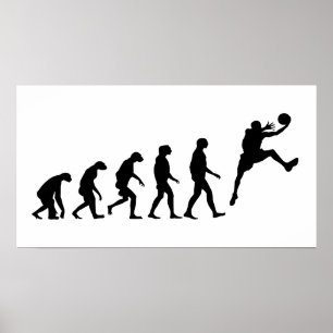 Evolution of Basketball Poster