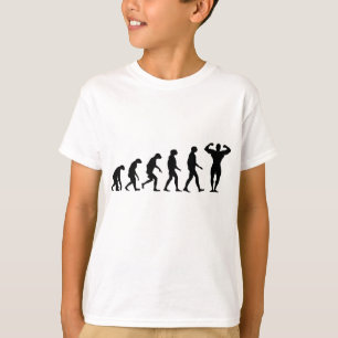 Evolution of Bodybuilding T-Shirt