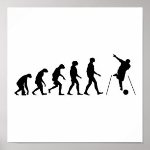 Evolution of Bowling Poster