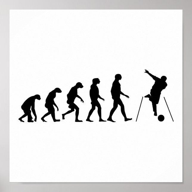 Evolution of Bowling Poster (Front)