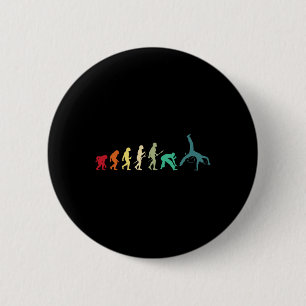 Evolution Of Capoeira - Brazilian Martial Arts Kic 6 Cm Round Badge