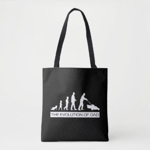 Evolution of Dad - A Gift for Dad Tote Bag
