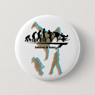 Evolution of Dance 6 Cm Round Badge