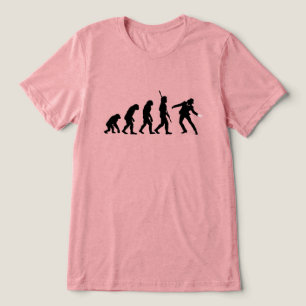 Evolution of Dance  – Iconic Performer Silhouette  Tri-Blend Shirt
