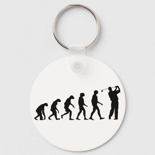 Evolution of Golf Key Ring (Front)
