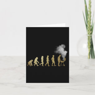 Evolution Of Grill Master - Grilling Gifts - I Do Card