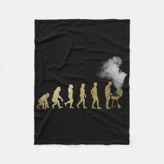 Evolution Of Grill Master - Grilling Gifts - I Do  Fleece Blanket