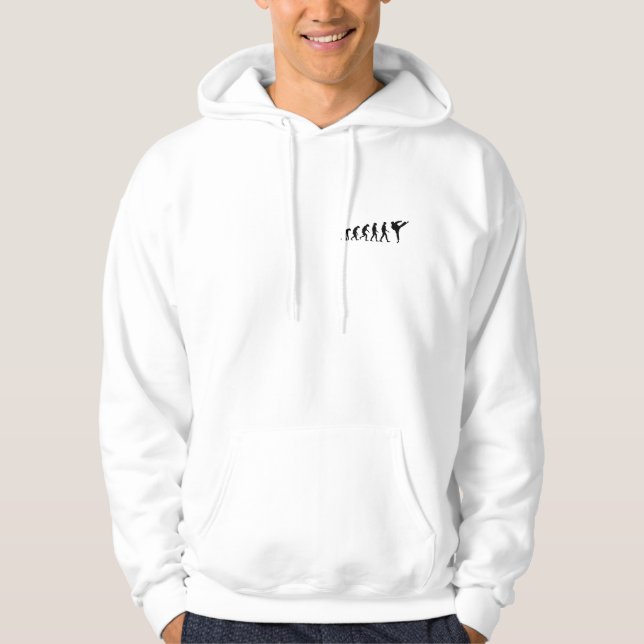 Evolution of Karate Hoodie (Front)