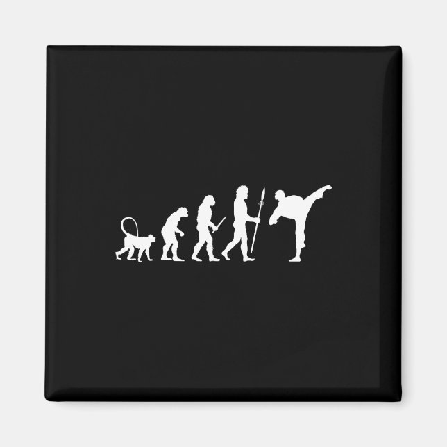 Evolution Of Karate  Magnet (Front)
