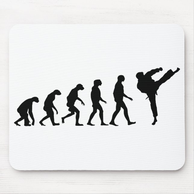Evolution of Karate Mouse Pad (Front)
