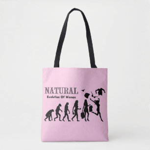 Evolution Of Liberated Woman Tote Bag