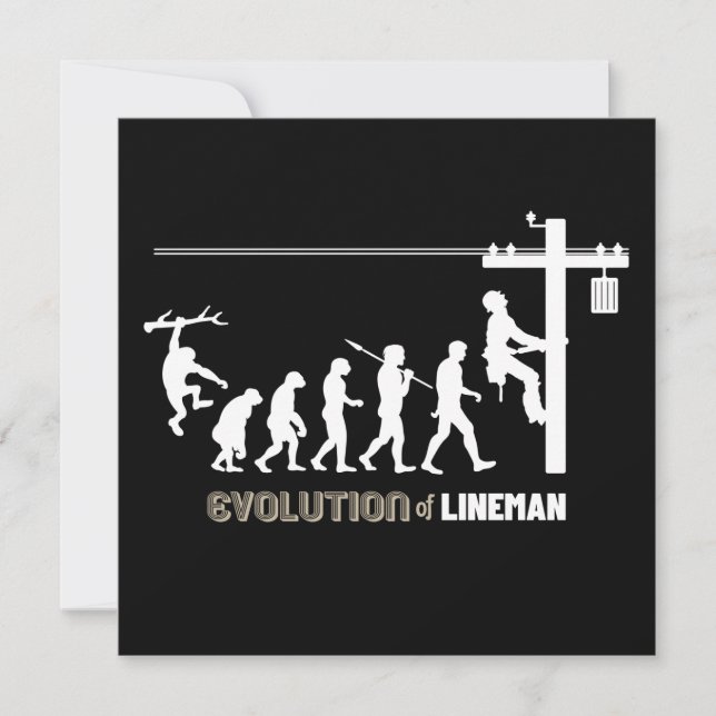 Evolution of Lineman Card (Front)