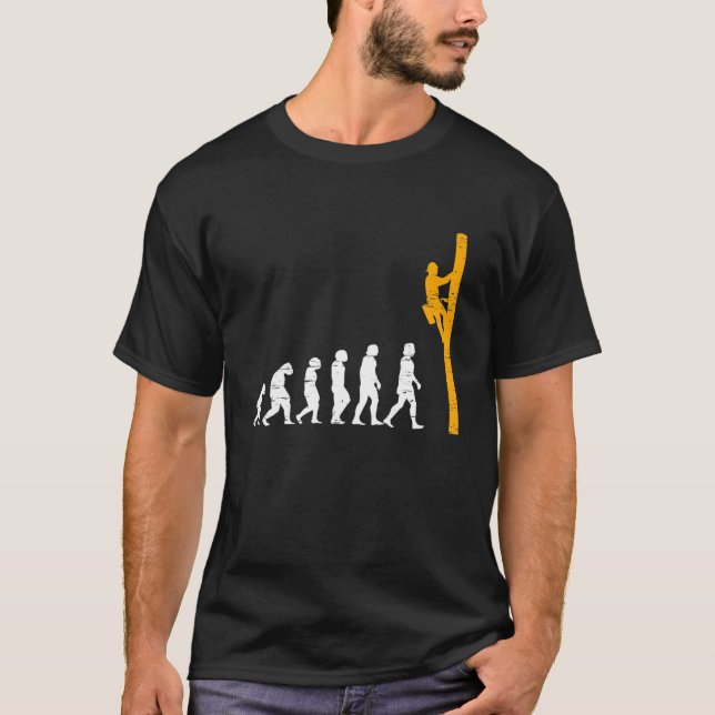 Evolution Of Lineman Electrical Engineer For A Cra T-Shirt (Front)