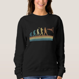 Evolution of man Calisthenics Retro Vintage Street Sweatshirt
