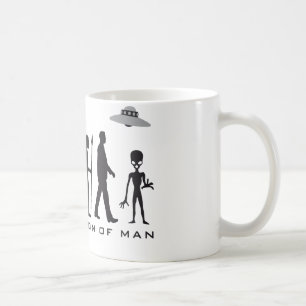 evolution of man coffee mug