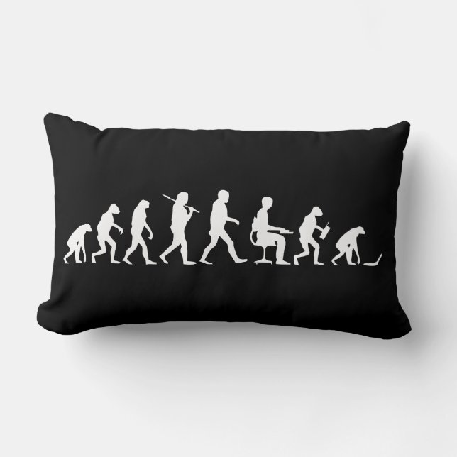 Evolution of Man Laptop Lumbar Cushion (Front)