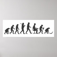 Evolution of Man Laptop