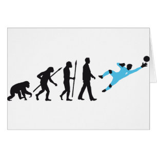 evolution of man soccer goal keeper
