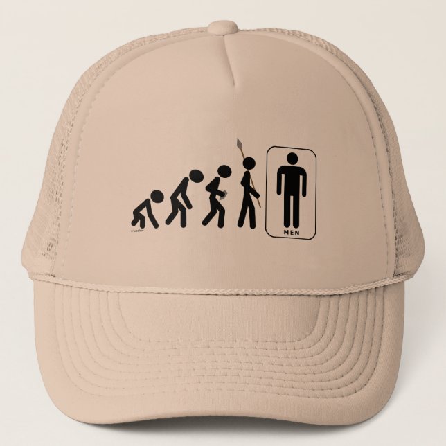 Evolution of Men Trucker Hat (Front)