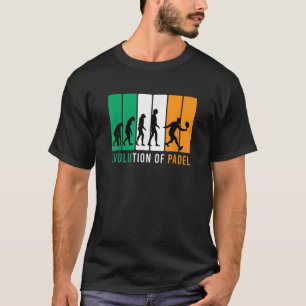Evolution of Padel Tennis Design Gift for Padel Pl T-Shirt