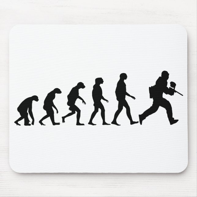 Evolution of Paintball Mouse Pad (Front)