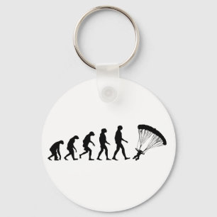 Evolution of Parachuting Key Ring