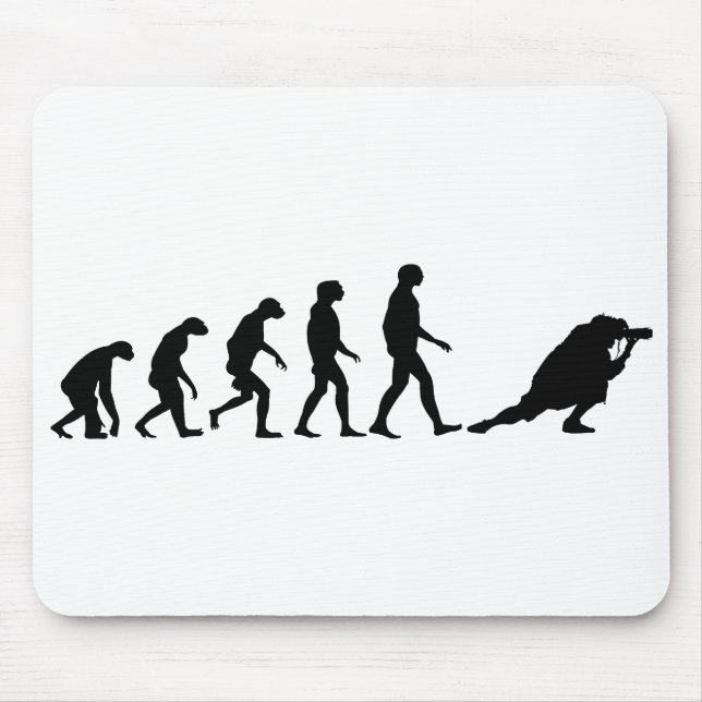 Evolution of Photography Mouse Pad (Front)