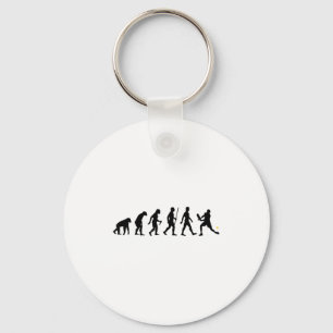 Evolution of pickleball pickle ball funny key ring