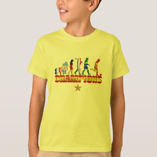 Evolution of Spanish football Spain World Champion T-Shirt