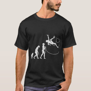Evolution Of The Climber Fun Rock Climbing T-Shirt
