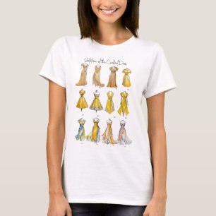 Evolution of the Cocktail Dress T-Shirt