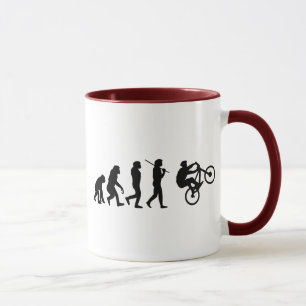 Evolution of the cyclist mug