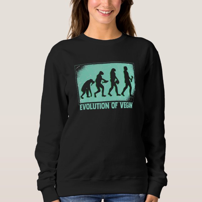 Evolution Of Vegan Sweatshirt (Front)