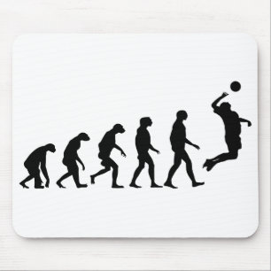 Evolution of Volleyball Mouse Pad